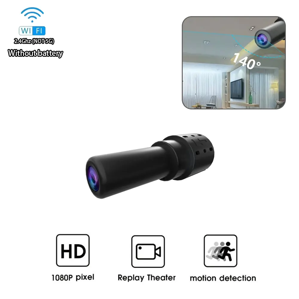 1080P HD X14 Mini Camera Wireless WiFi Remote Monitoring Night Vision Motion Sensing Security Cam Home Security Camera Wifi Surveillance Camera Security Cameras Wifi
