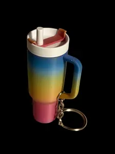 Mini Tumbler Keychain (with Hidden Storage)