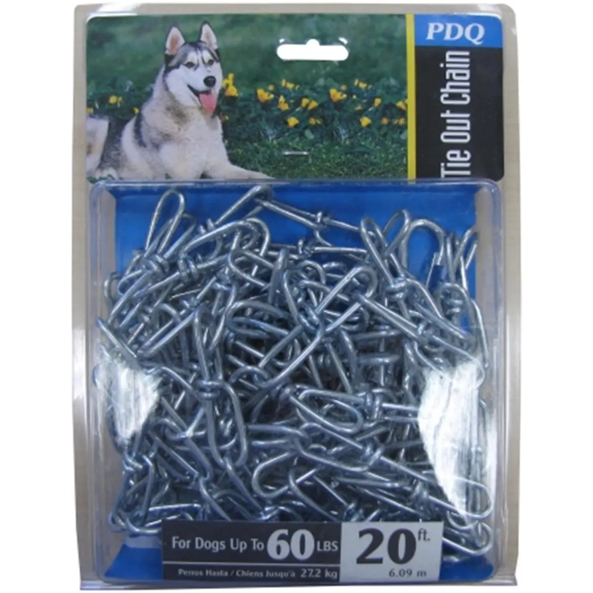 Boss Pet Products 43720 20 ft. Large PDQ Twisted Dog Chain