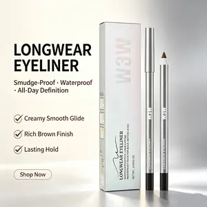 Summerwins Waterproof Gel Micro Eyeliner Pencil - Ultra Smooth Creamy Glide Formula, Smudge-Proof, Transfer-Resistant, Long-Lasting for Inner/Outer Lash Definition, Winged Eye Looks, Everyday Makeup