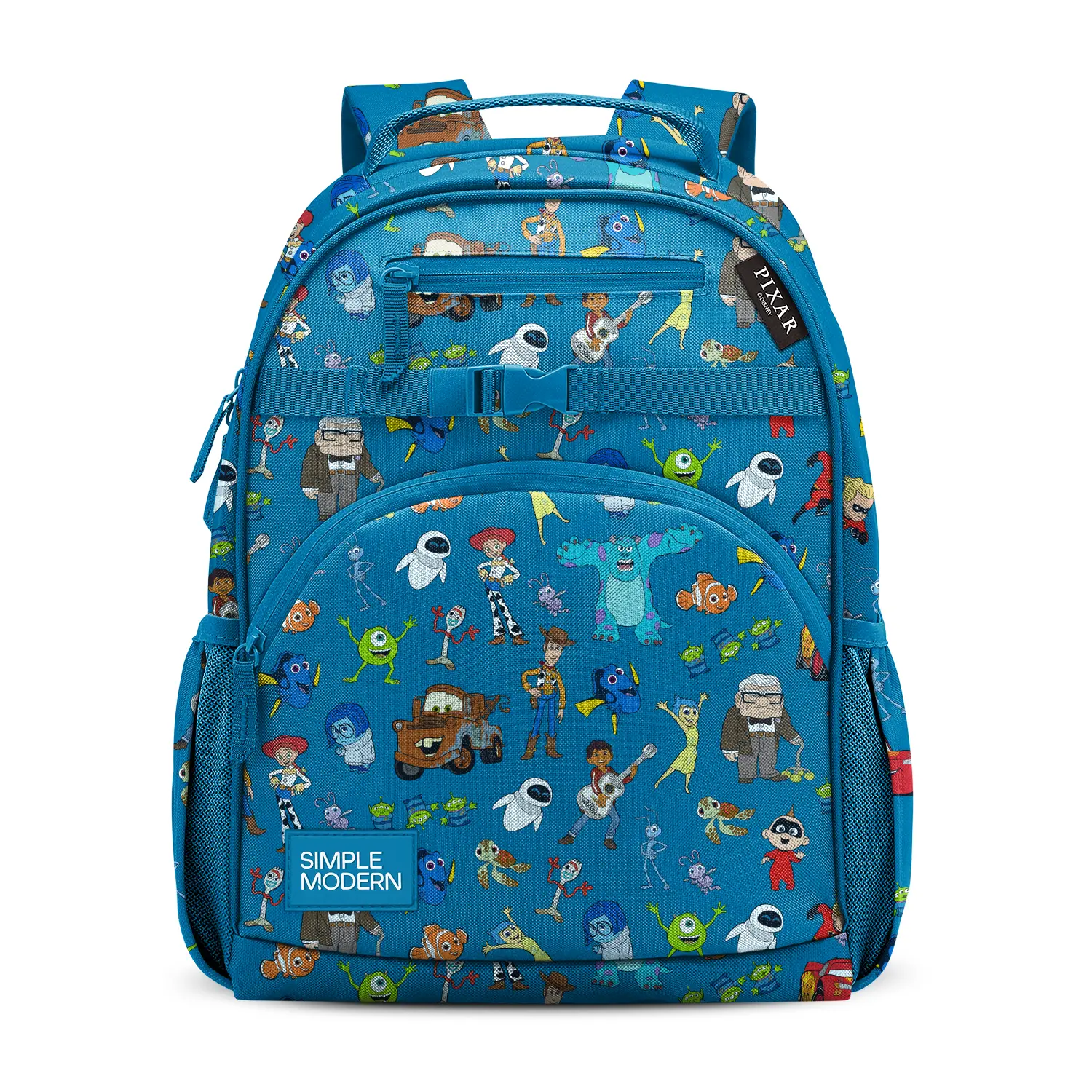 Pixar Mashup on Blue