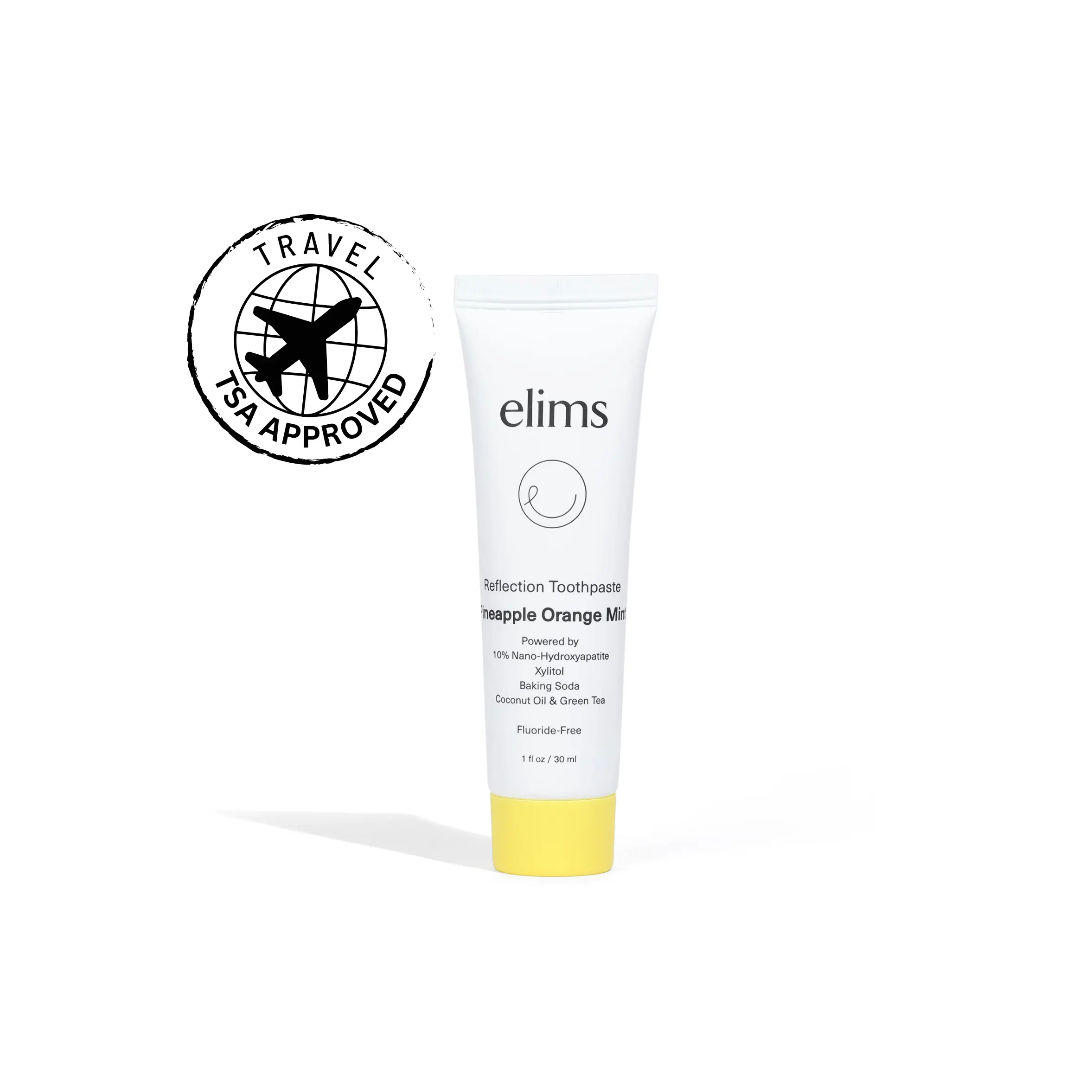Travel Size Toothpaste in Pineapple Orange Mint (1 oz)