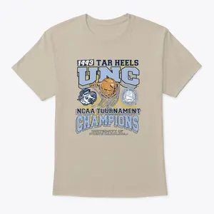 Vintage 1993 Tar Heels Tournament Champs T-shirt, t-shirt with a passion for basketball