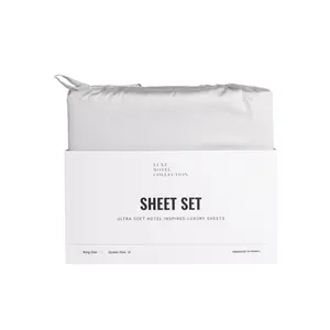 Hotel Collection-Cotton Blend Sheet Set Includes (1) Fitted Sheet, (1) Flat Sheet and (2) Pillowcases
