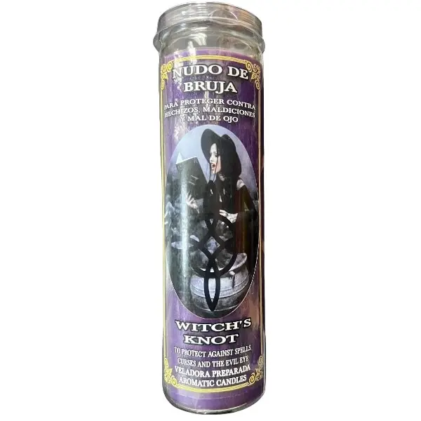 Candle Perfume - Veladora Preprada - Nudo De Bruja Decor Ornaments Decoration