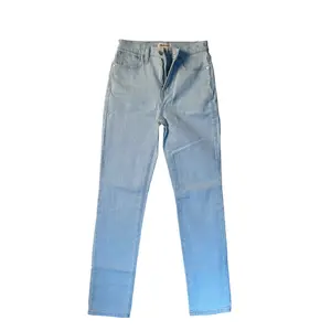 Madewell Light Wash Jeans High Rise Straight Classic Denim