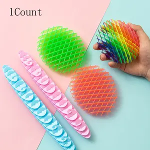 3D Printed Wiggly Spring Net Stress Relief Toy, Stress Relief Fidgeting, Office Desk Decompression Tool, Desktop Antistress Toy, Perfect Gift for Adults