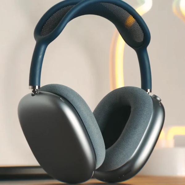 For Original Airpods max magnetic earcups Bluetooth headset stereo headset magnetic earmuffs noise reduction headset Bluetooth headset music game sports with protective covery