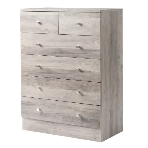 5 layers & 6 drawers-Grey