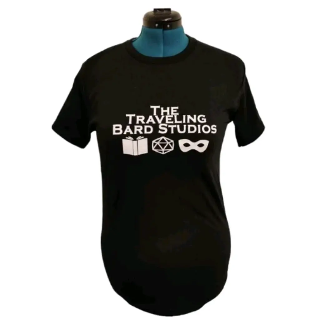 The Traveling Bard Studios Cotton Casual Crew Neck Tee