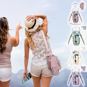 Insulated Water Bottle Backpack for Stanley 40oz Tumbler | Crossbody Design with Phone Pocket, Straw Lid, Drinkware Lid, Adjustable Strap | Keeps Drinks Hot/Cold | Adventure Ready for Hiking, Travel & Outdoor Activities | Sports Bag