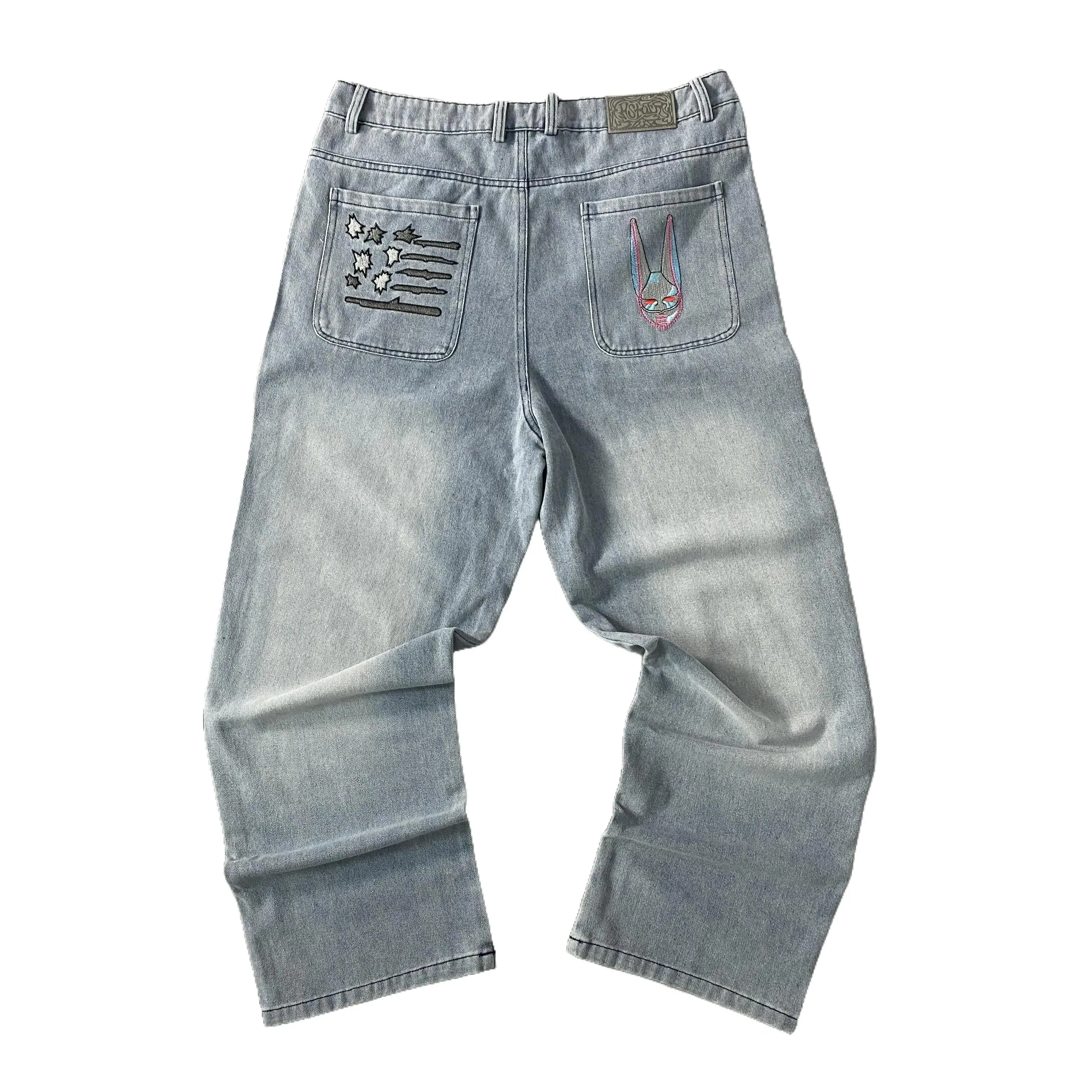 JoJo D4C Jeans,Anime JoJo's Bizarre Adventure Jeans,Men Casual Street Fashion Style,Anime Fan Men's Basic Minimalist Jeans,Anime Fan Gifts