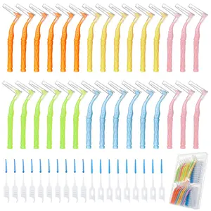 Dental Care On the Go! 230Pc Braces Cleaning Kit with Travel Case Interdental Brushes Soft Picks All-in-One for Home Travel Camping Dining Out Gift Idea - Oral Care