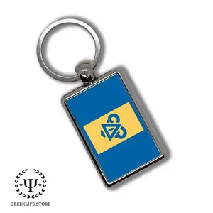 Delta Upsilon Keychain Rectangular