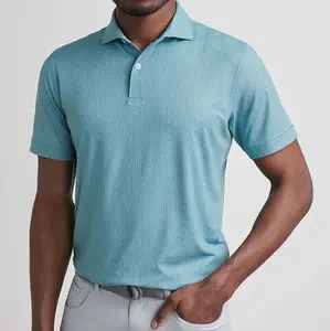 Corinth Performance Jersey Polo 2 Items - Master Golf Polo Camo Shirts Short Casual Dry Fit Performance Designed Collared Golf Polo Shirts for Men Plus Size Men's Tops