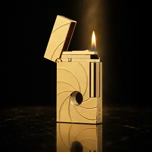 [Classical] Gold James Bond 007 Dupont Lighter 145g best Ping gift for him