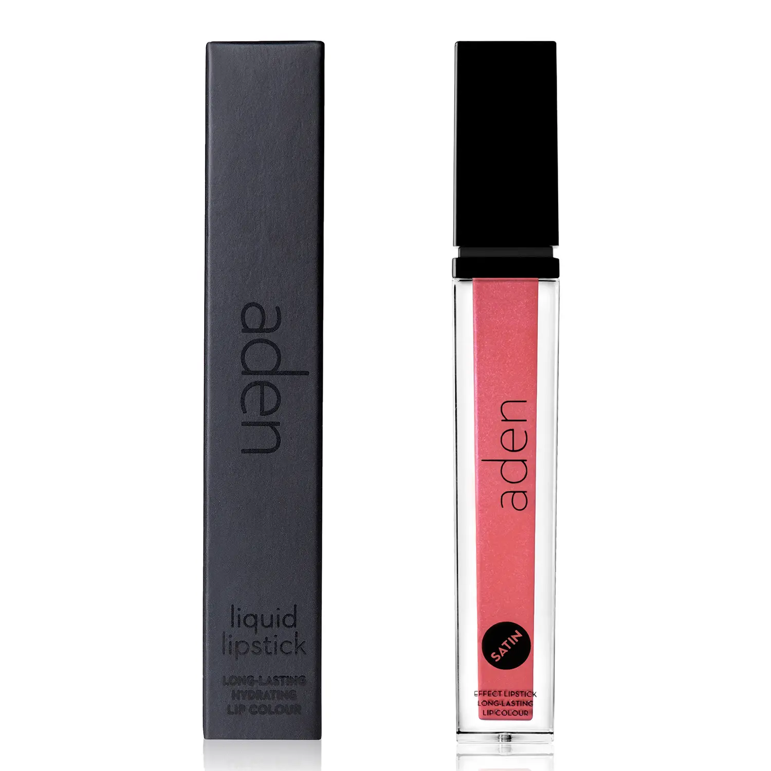 aden Satin Lipstick - 7ml - Long-Lasting, Non-Drying, Creamy Texture & Silky Finish Gloss Lipgloss