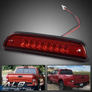Rear LED Third 3rd Brake Light Lamp Red Lens Fit For 1995-2017 Toyota Tacoma