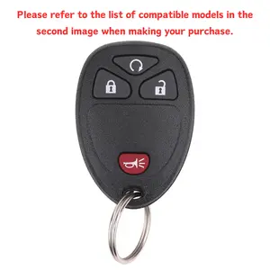 Key Fob Replacement for Chevy Silverado Tahoe Suburban Avalanche (2007–2014) & GMC Sierra Yukon (2007–2013) | Keyless Entry Remote for Buick Enclave (2008–2016), Cadillac Escalade