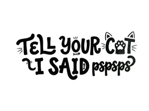 Tell Your dog I said Hi Car Decal, Funny Pet Lover Car Decal, Transparent Waterproof Vinyl Window Sticker for Dog & Cat