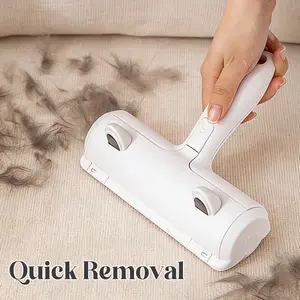 1 Count Multi-functional pet hair removal tools, cat dog hair remover for fabric surfaces sofas and carpets, reusable washable cleaning brush