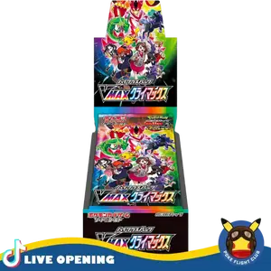 Pokemon Japanese S8b Vmax Climax Booster Box CARDS LIVE OPENING