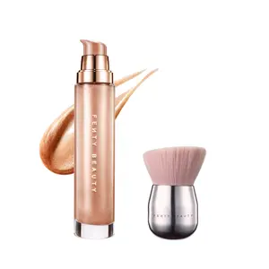 Fenty Beauty Body Glow Essentials: Body Lava Body Luminizer + Face & Body Kabuki Brush 160 Fenty Beauty Body Glow Essentials: Body Lava Body Luminizer + Face & Body Kabuki Brush 160