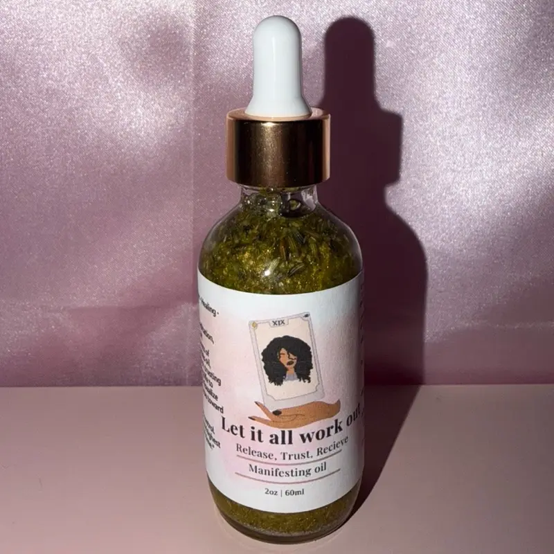 Let It All Work Out | Trust in Divine Timing | Intention Ritual Oil