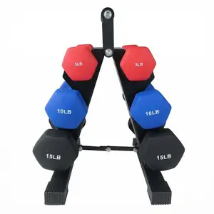 Gaomon Women's Hex Neoprene Coated Dumbbell Set, Hand Dumbbells for Home Gym Use (Pairs)