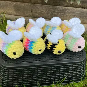 Crochet Amigurumi Mini Bees
