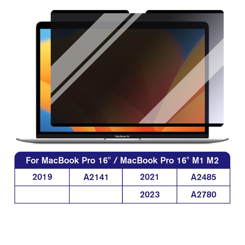 For Mac Pro 13.3inch Magnetic Privacy Screen Protector For Macbook Air 13 Pro 13.3 14 13.6 inch Air13 Anti-Spy Anti-Peep Film