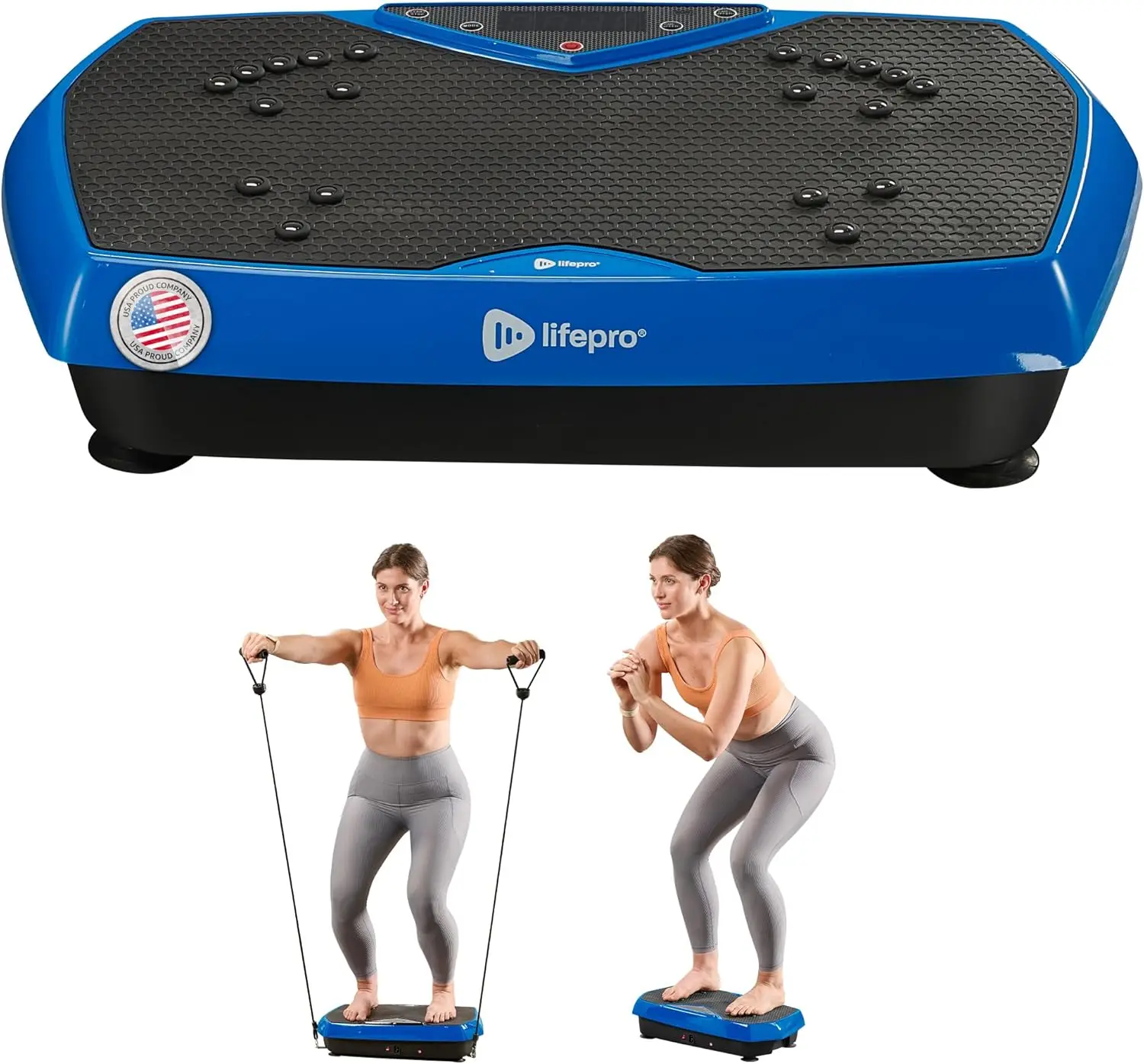 Lifepro HexaPlate Vibration Plate for At-Home Fitness