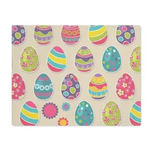 Easter Egg Placemat - Colorful Table Decor for Kids, Spring Celebration, Family Gatherings, Holiday Dining, Mother's Day Brunch