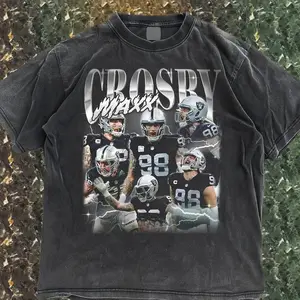 Limited Crosby Unisex Shirt for Men and Women, Raiders Vintage Graphic T-Shirt, Football Fan Apparel