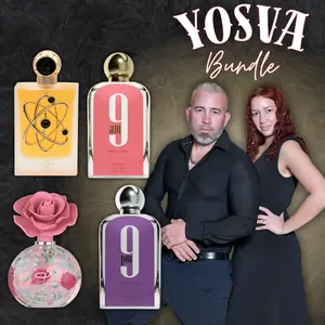 Yosva Bundle | 9AM Pour Femme+ 9PM Pour Femme + Layaan + Tharwah Gold | Unisex Fragrance | 100 ML | Eau De Parfum | Lavender - Bergamot & Orange Blossom