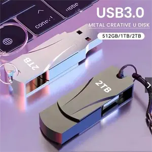 USB 3.0 Flash Drive 512GB 1T 2T Hihg Speed Pen drive Pendrive Waterproof Memory Stick Pen Drive Flash U Disk gifts 256GB 2026