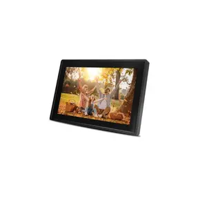 Minolta Smart Photo Frame 10.1 inch - Digital Picture Frame with IPS Touch Screen HD Display, Built-in Free Frameo App and WiFi, Video & Photo Sharing, 16GB Storage (Black)
