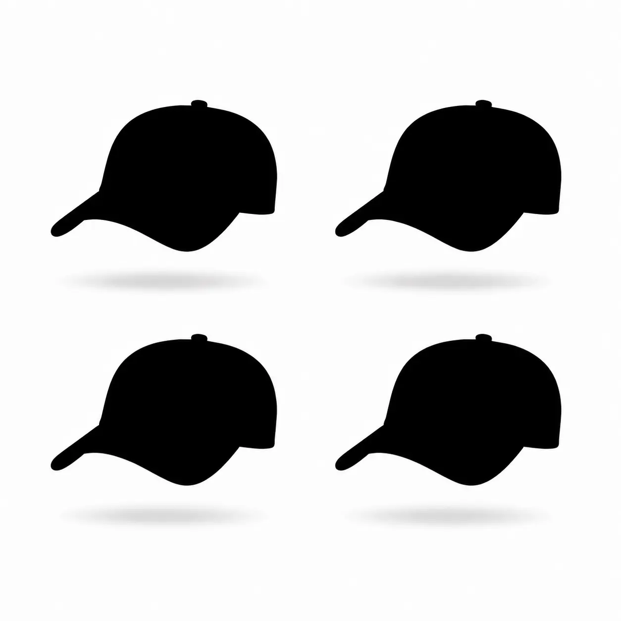 4 HATS PREMIUM (4 Hats, 1 Box, 1 DustBag, 4 Clips)