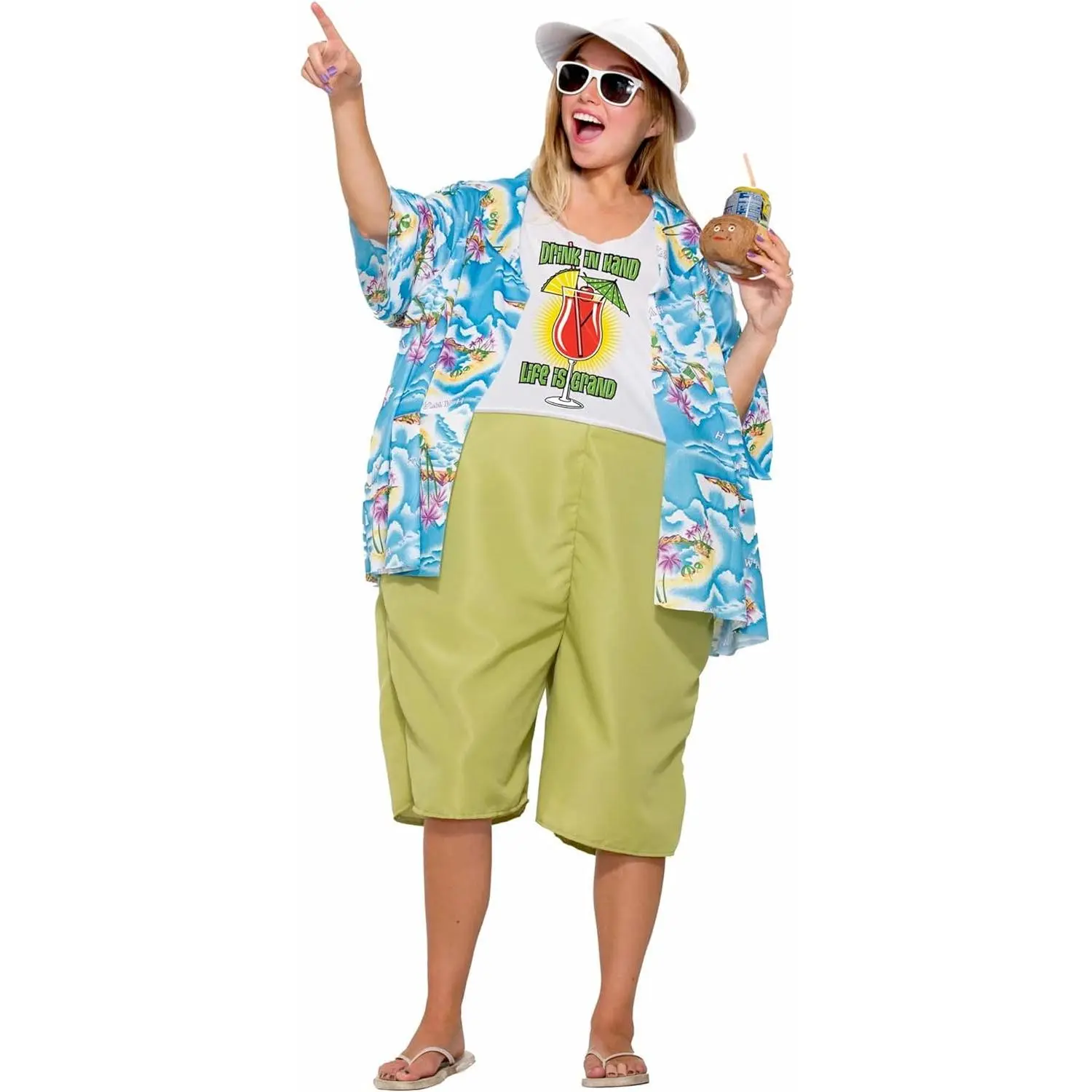 Adults Tropical Tourist Costume