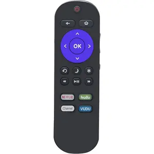 Remote Compatible with  Hisense  TV, Universal for Hisense  Built-in  TV Remote Control with Netflix, Hulu, and VUDU