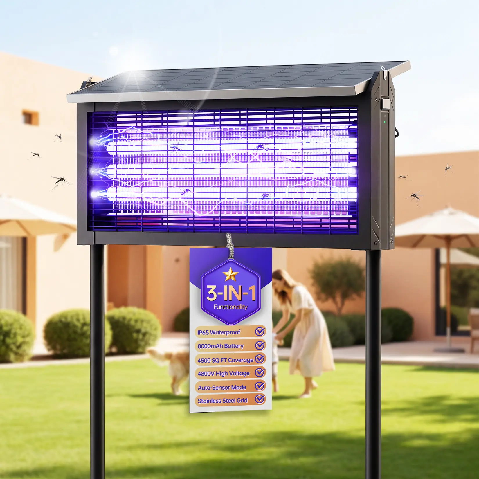 18-Inch width | Large Coverage: Up to 13,000 sq. ft.
