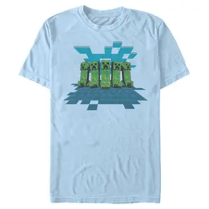 Men's Minecraft Creeper Mob T-Shirt