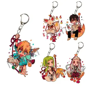 Anime Toilet-bound Hanako-kun Acrylic Keychain Yashiro Nene Minamoto Kou Mitsuba Yugi Tsukasa Hanako-kun Keychain Accesorios