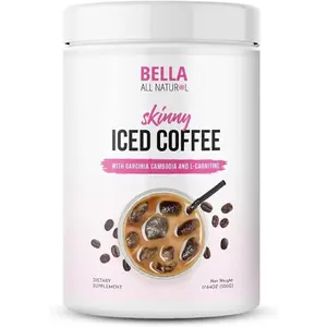 Bella All Natural Skinny Iced Coffee - Good Taste 500 Grams 17.637 Ounce