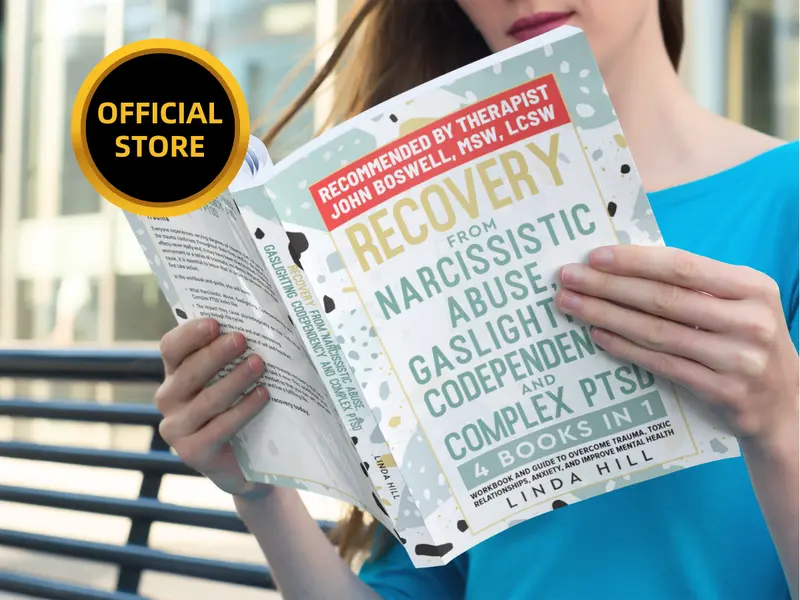Linda Hill Recovery from Narcissistic Abuse Gaslighting Codependency & Complex PTSD 4 Books in 1 Comprehensive Guide for Trauma Recovery