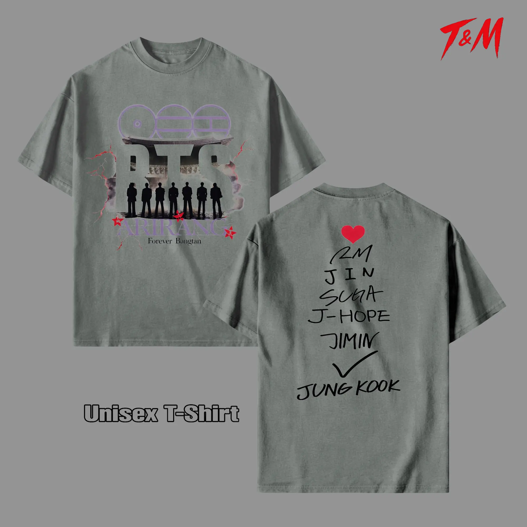 Unisex T-Shirt - Grey