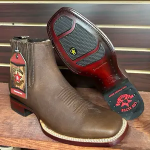 Botine Walnut Deer Skin Los Altos Boots