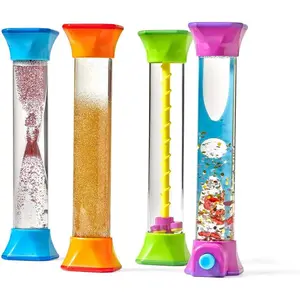 Sensory Fidget Tubes, Sensory Toys, Travel Toys, Quiet Fidgets for Classroom, Calm Down Corner Supplies, Anxiety Relief Items for Kids, Toddler Stocking Stuffers, for Kids