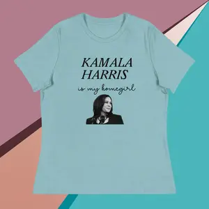 Kamala Harris Homegirl Women's Cotton T-Shirt for Casual Outfits