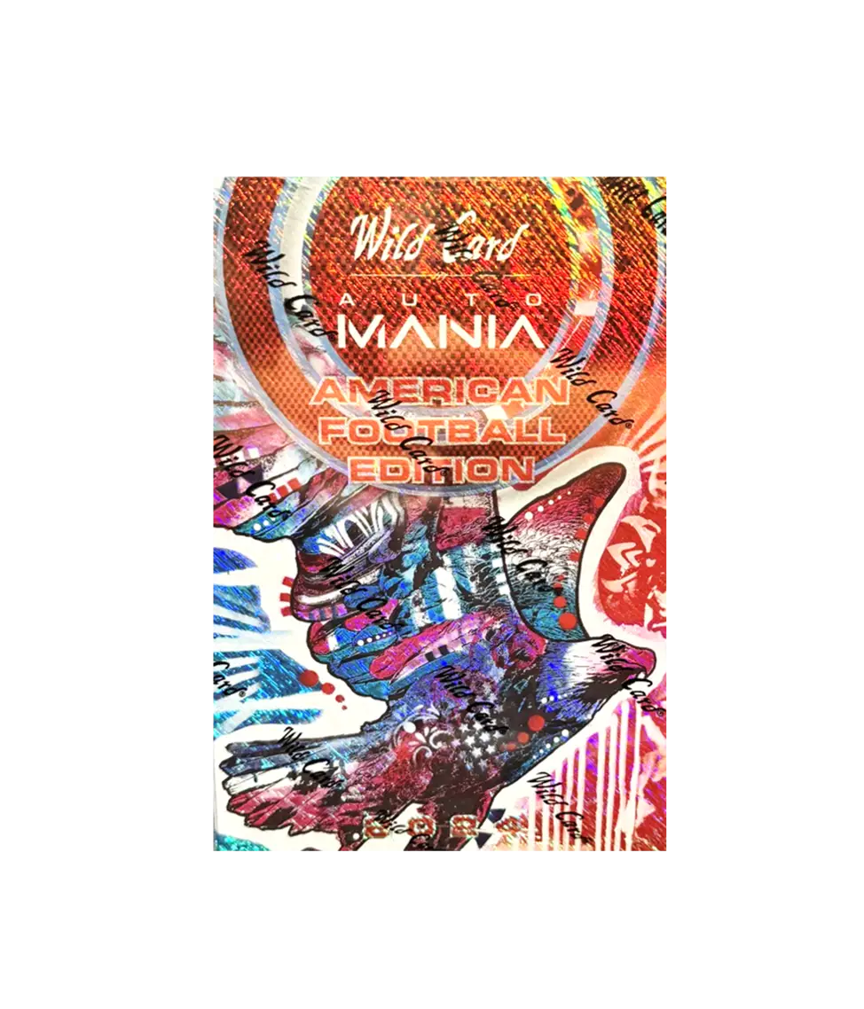 2024 Auto Mania American Football Hobby Jumbo Box - Wild Card Football